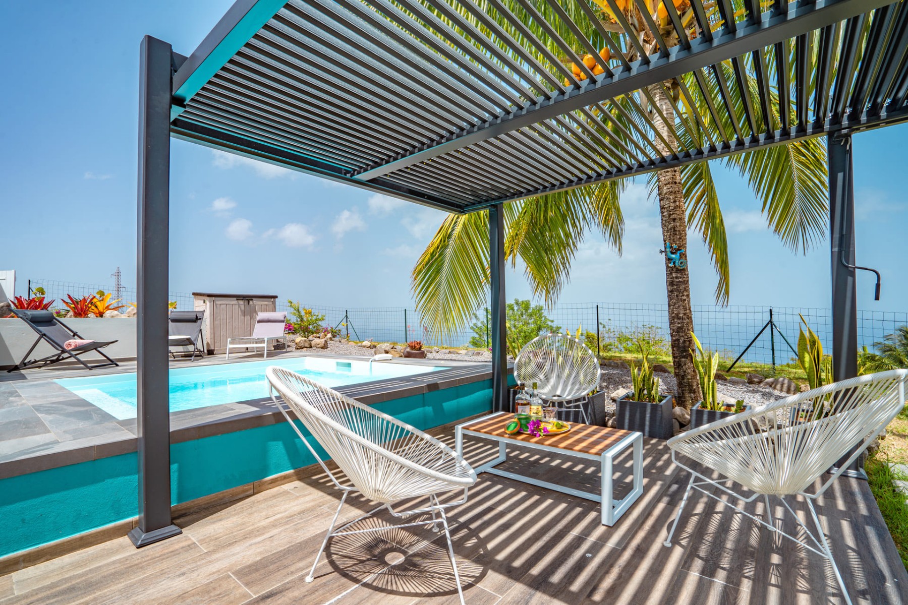 Le Carbet - Villa 2 chambres avec piscine